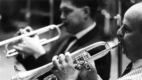 Orchesterprobe in den 1960er Jahren